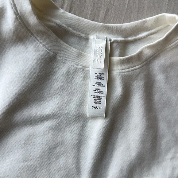 Skims COTTON JERSEY
LONG SLEEVE T-SHIRT - Picture 3 of 3